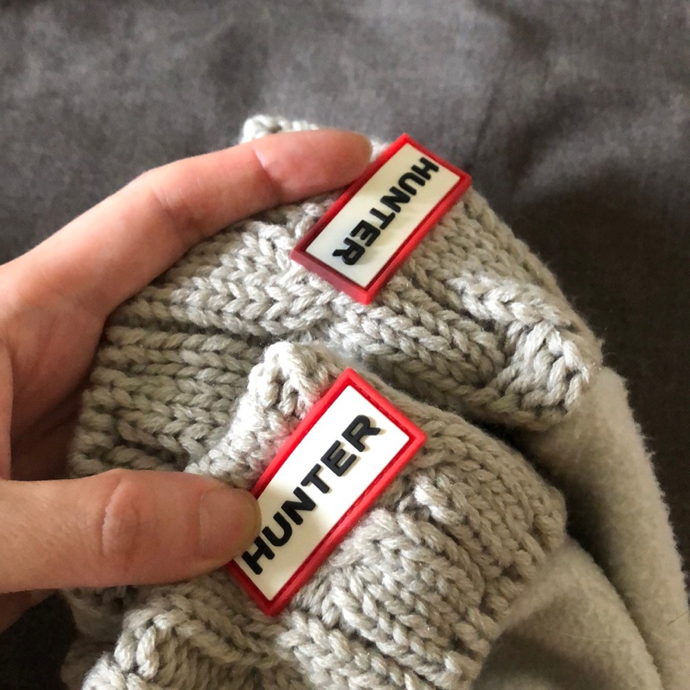 Hunter boots socks